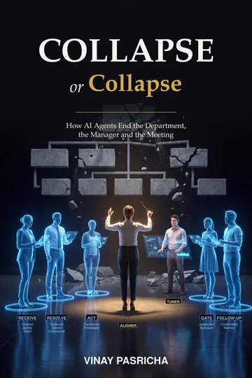 Front cover of Collapse or Collapse by Vinay Pasricha