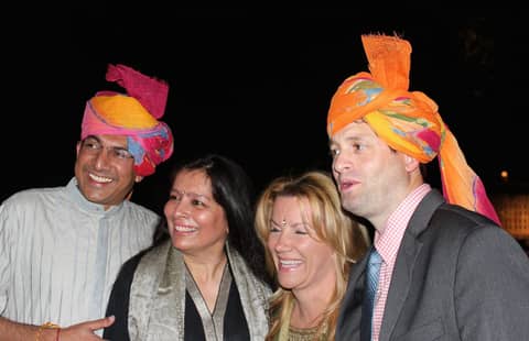 Four in turbans, smiling (repeat of 020 group)