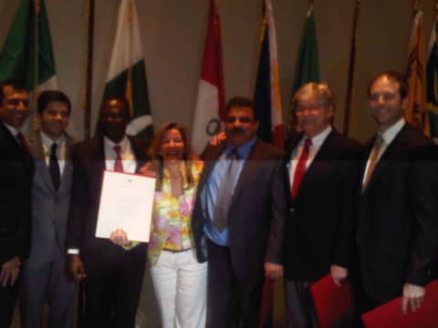 Same group with certificates, another frame